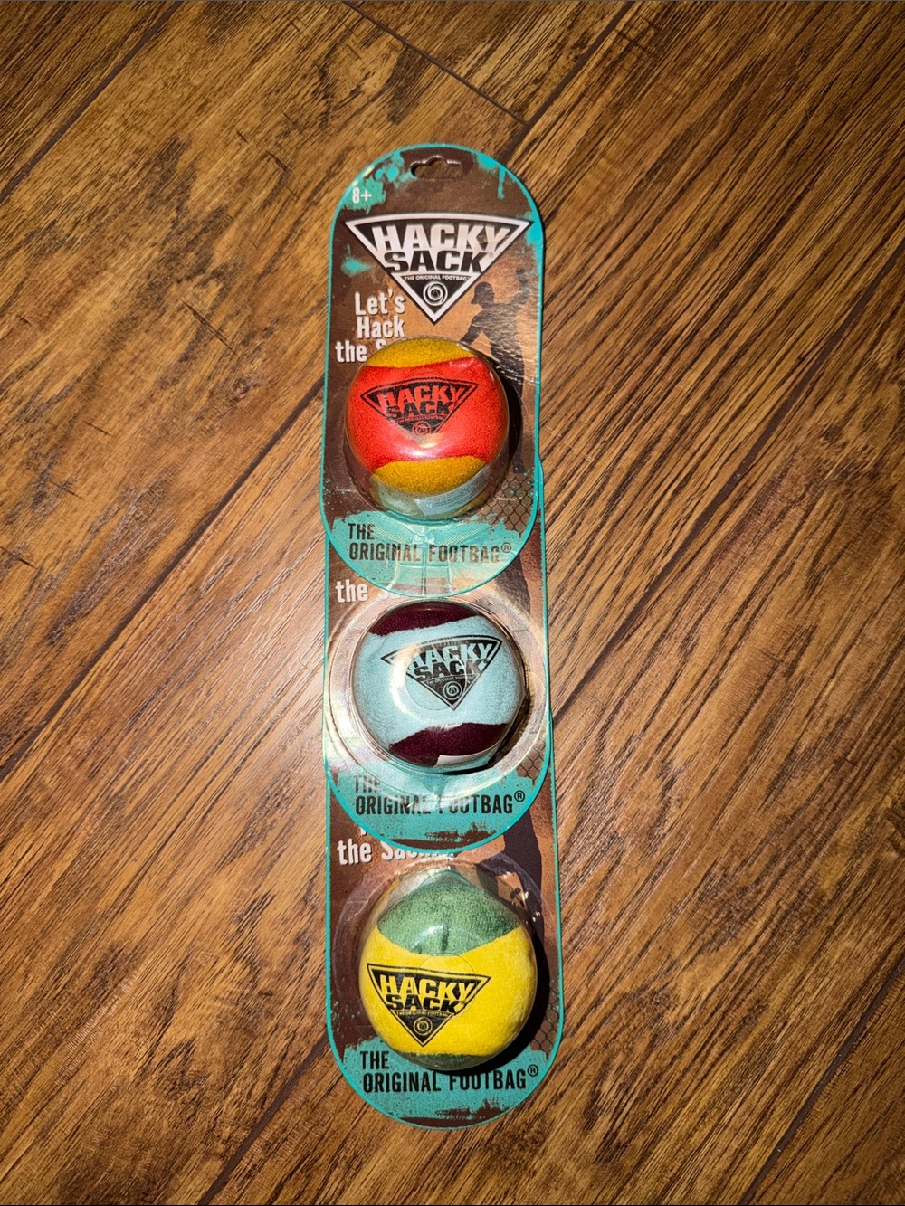 WHAM-O Playmonster Hacky Sack/ Footbag 3 pack